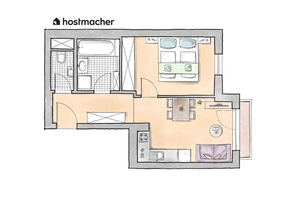 1Br Excellence, Fast To Centre By Hm Apartamento Viena Exterior foto